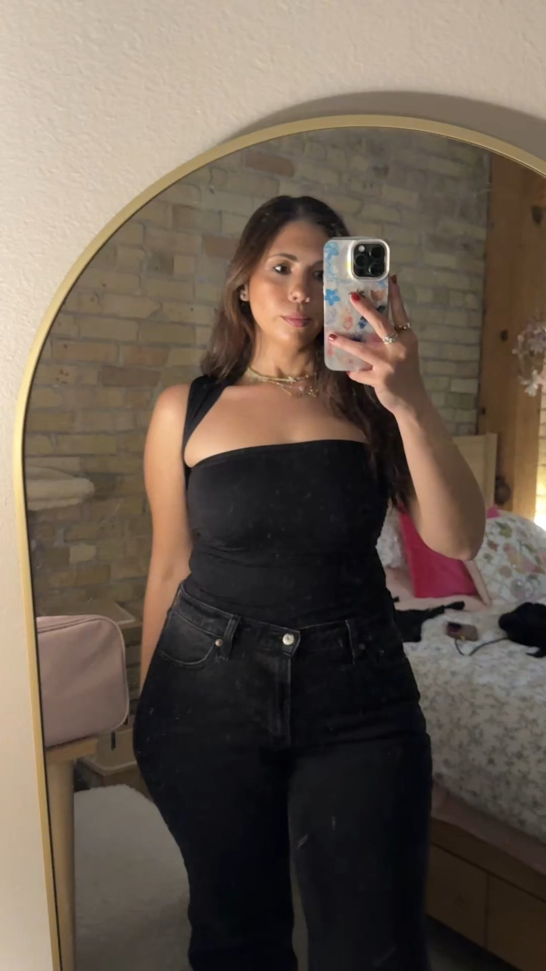 Favorite all black outfit for going out 🖤
Top: M
Jeans: 29 regular 

#LTKStyleTip #LTKFindsUnder50 #LTKFallSale