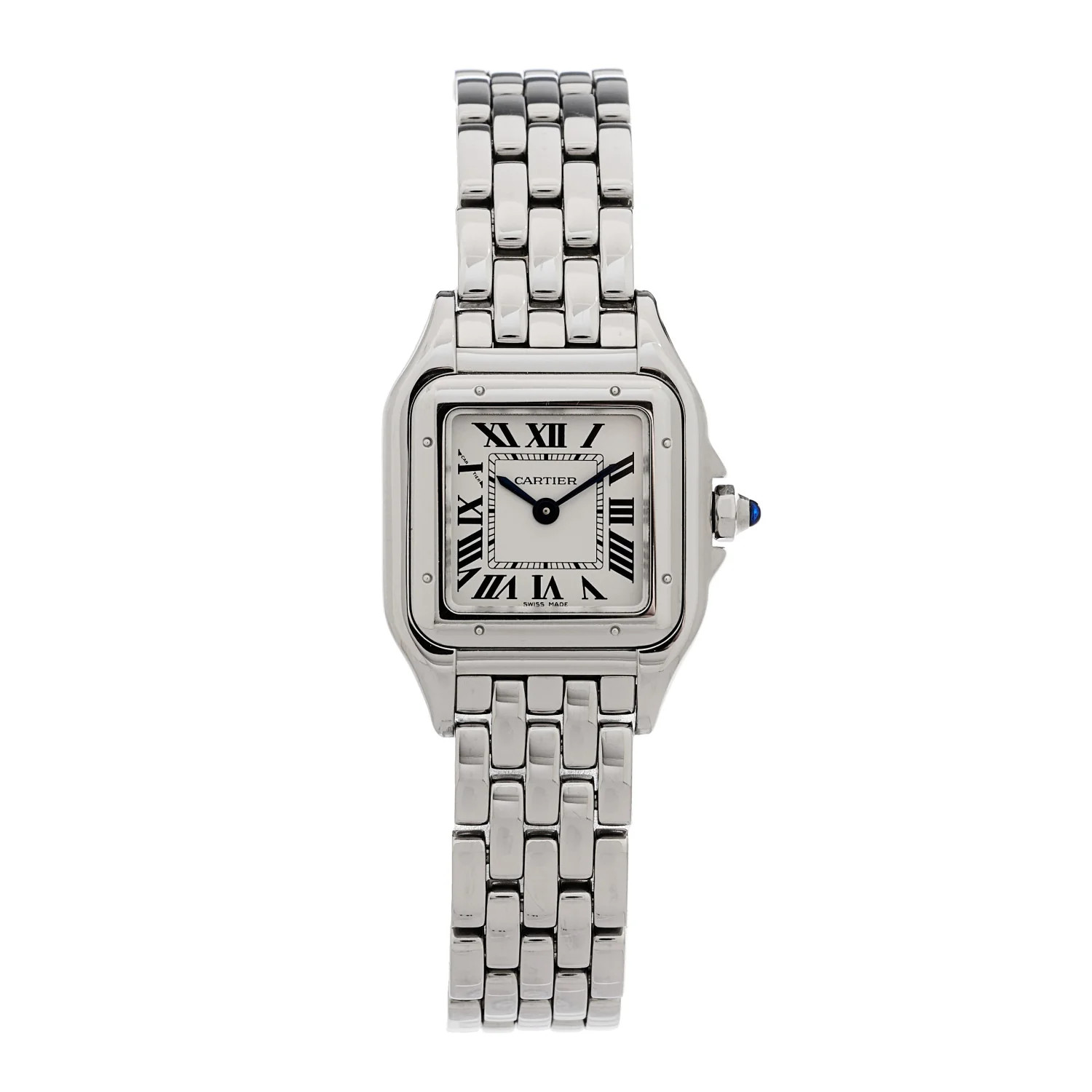 Cartier Stainless Steel 22mm Panthere Quartz Watch 1913767 | FASHIONPHILE (US)