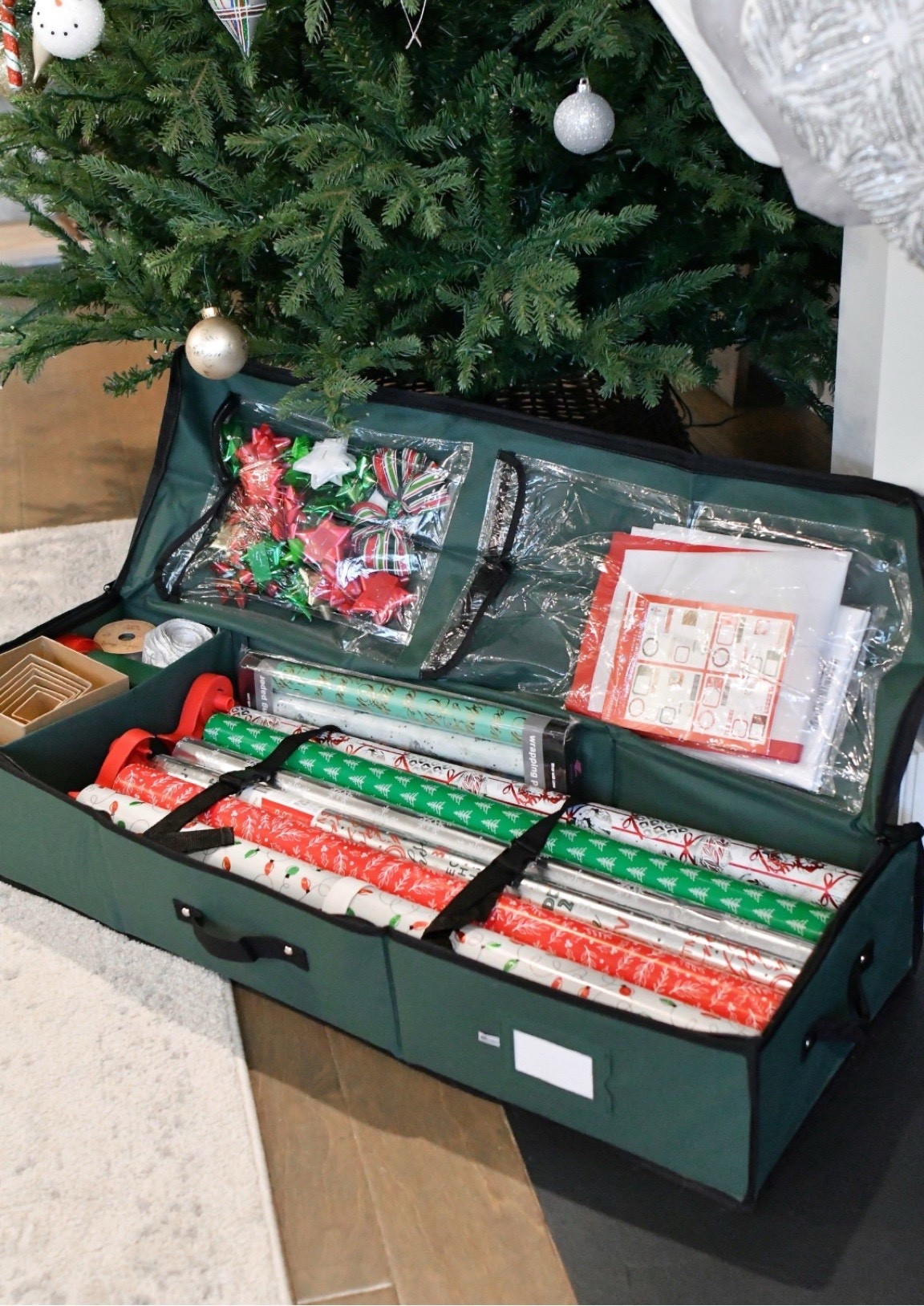 Gift wrap storage & organization 



#LTKSeasonal #LTKHoliday #LTKGiftGuide