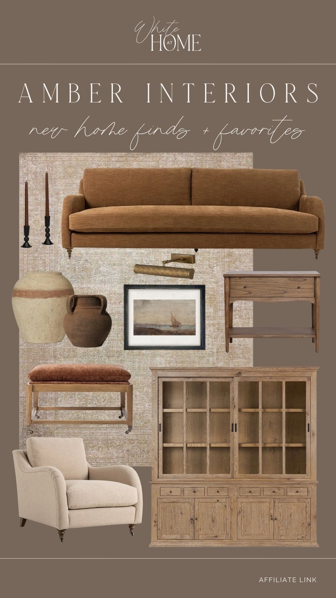 Warm earthy tones are an easy yes for me! I love the mix of traditional styles, organic finishes, and neutral tones. Absolutely beautiful! 

#LTKHome