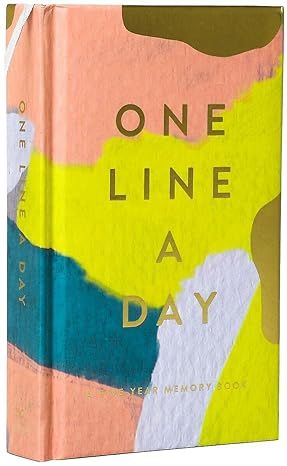 Modern One Line a Day: A Five-Year Memory Book     Diary – July 17, 2018 | Amazon (US)