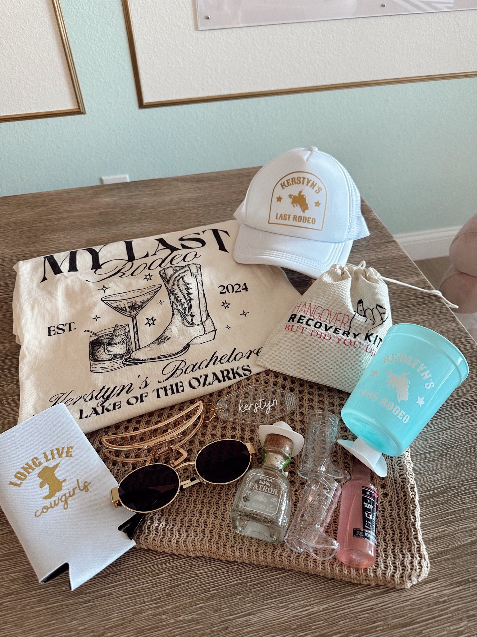 my last rodeo bachelorette theme - party favor bags | bachelorette party faves 

✨ My Last Rodeo 🤠🎉
Bachelorette weekend | From personalized cups + koozies to hangover kits and cowgirl essentials — this bride is feelin’ the love. 💍🌵

Perfect inspo for your Western-themed bach bash at the lake or wherever your cowgirl heart leads ya 💫

🛍 Linking everything I can on LTK — from custom tees to the cutest accessories!

#BacheloretteParty #LastRodeo #BachWeekendVibes #WesternBach #LakeWeekend #BachPartyInspo #CowgirlBride #LTKParty #LTKFinds #BrideToBe2024 #BacheloretteIdeas #CustomBachFavors


#LTKStyleTip #LTKItBag #LTKParties