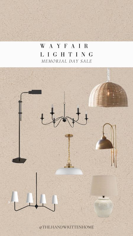 Designer lighting sale!

Brass sconce
Ceramic table lamp
Black chandelier
Kitchen pendant
Seagrass chandelier
Wayfair
Memorial Day sale

#LTKFind #LTKhome #LTKsalealert