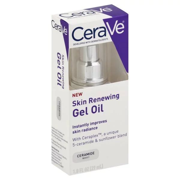 Valeant Pharmaceuticals, CeraVe Gel Oil Skin Renewing, 1 fl oz - Walmart.com | Walmart (US)