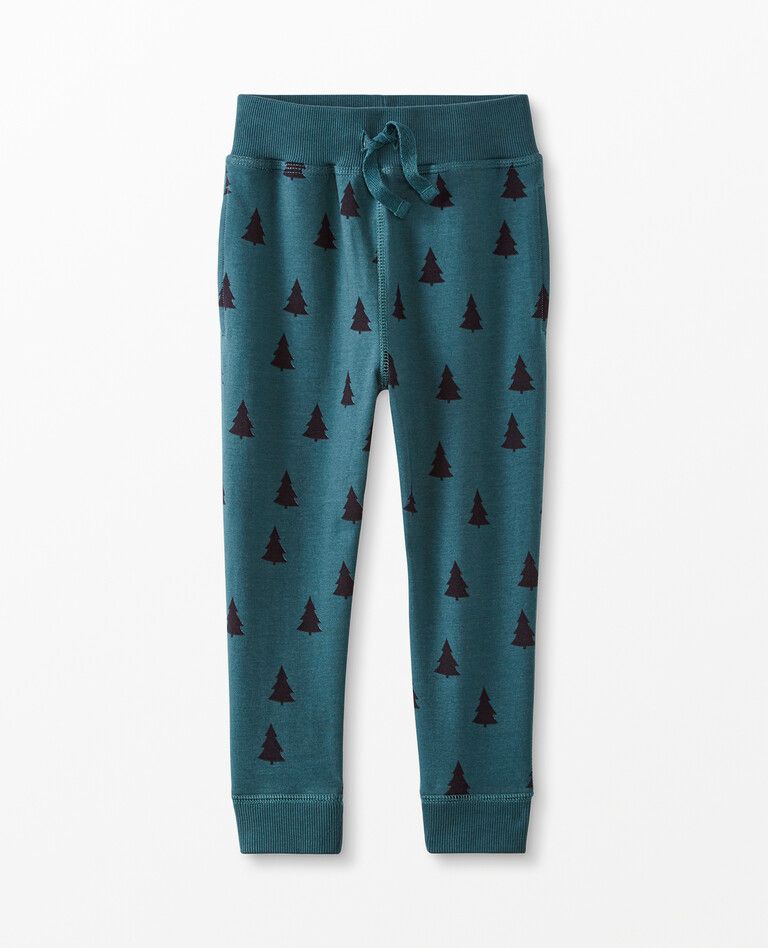 Print Sweatpants In French Terry | Hanna Andersson