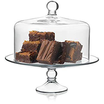 Selene Glass Cake Stand with Dome | Walmart (US)