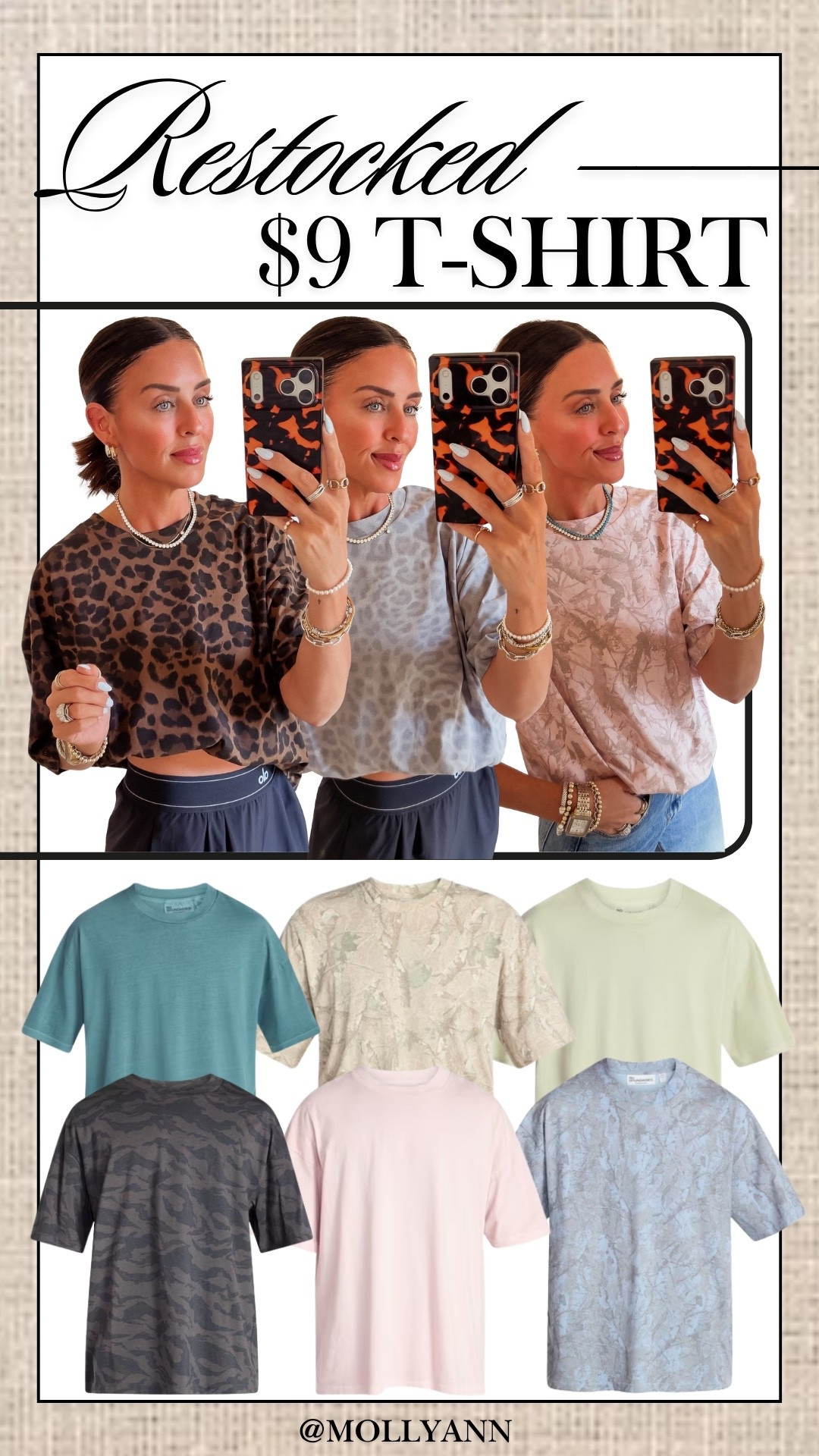My favorite tee shirts in the world! Restocked and only $9

#LTKmomlife #LTKgrwm #LTKootd