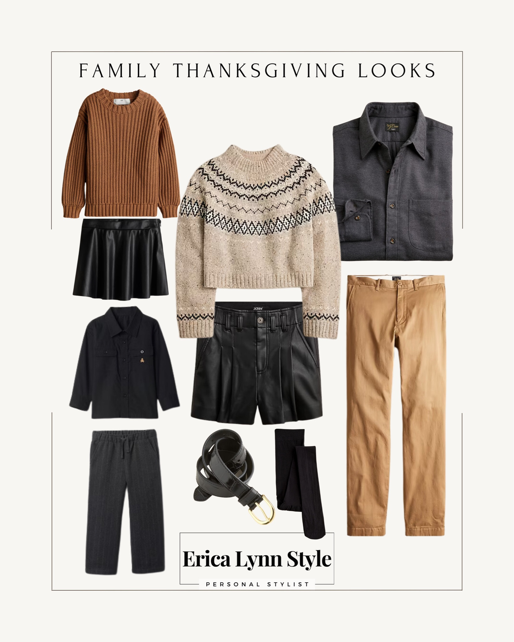 Family Thanksgiving looks- cozy neutrals 


#LTKFindsUnder50 #LTKStyleTip #LTKFindsUnder100