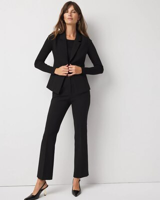 Women's High-Rise Blake Slim Boot Pants in Black size 12 | White House Black Market, Business Casual Work Clothes | White House Black Market