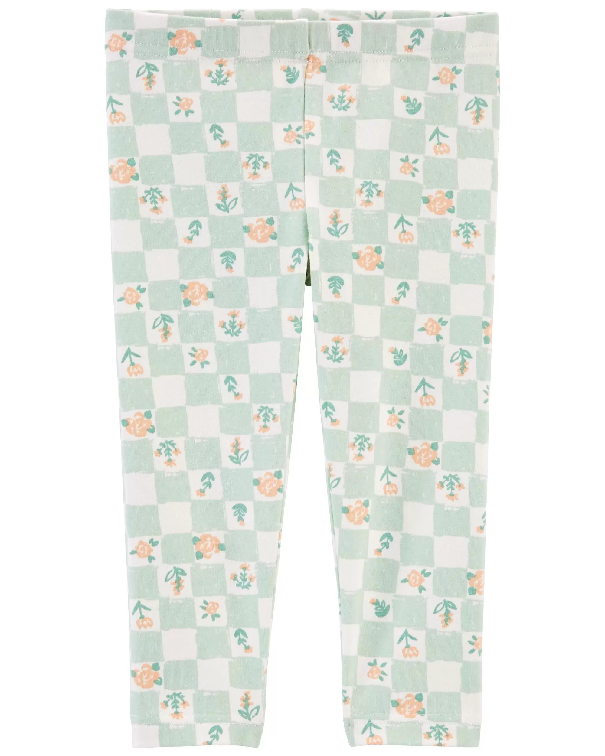 Toddler Floral Gingham Leggings | Carter's