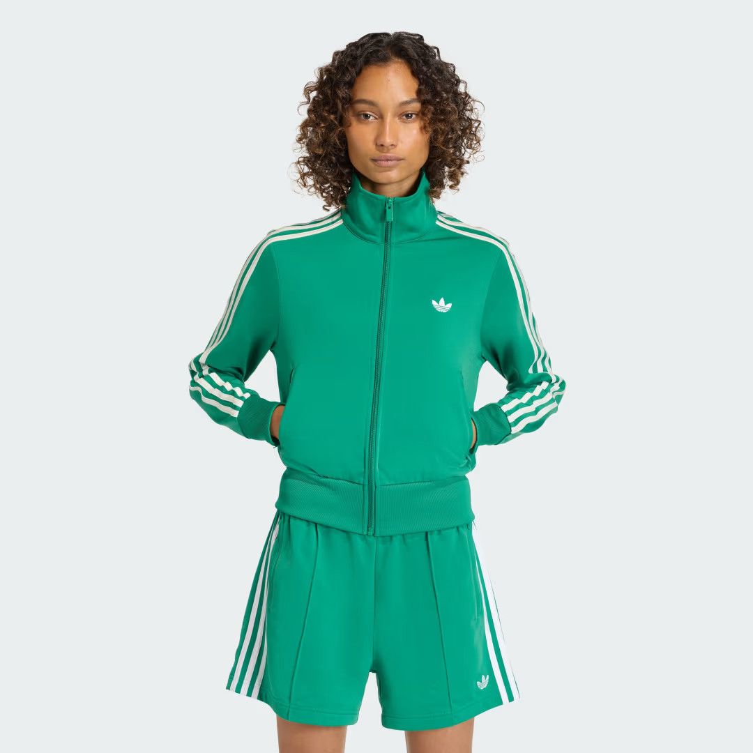 adidas FIREBIRD CLASSIC TRACK TOP Green M - Womens Originals Jackets | adidas (US)