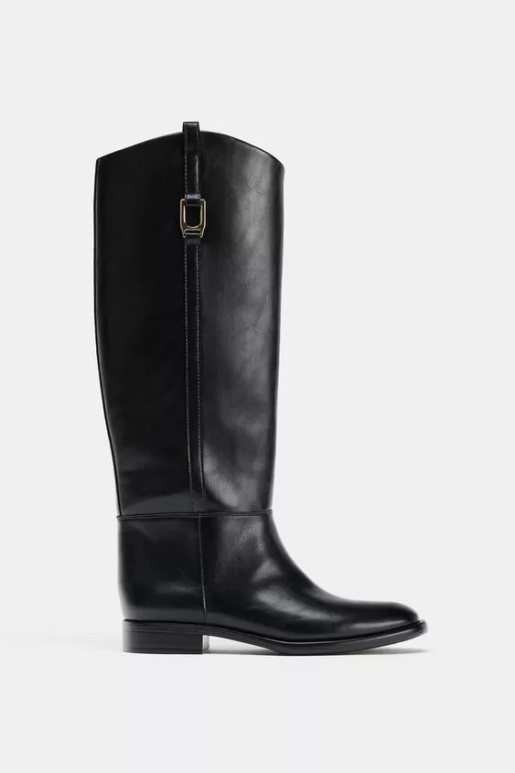 FLAT RIDING BOOTS | Zara UK