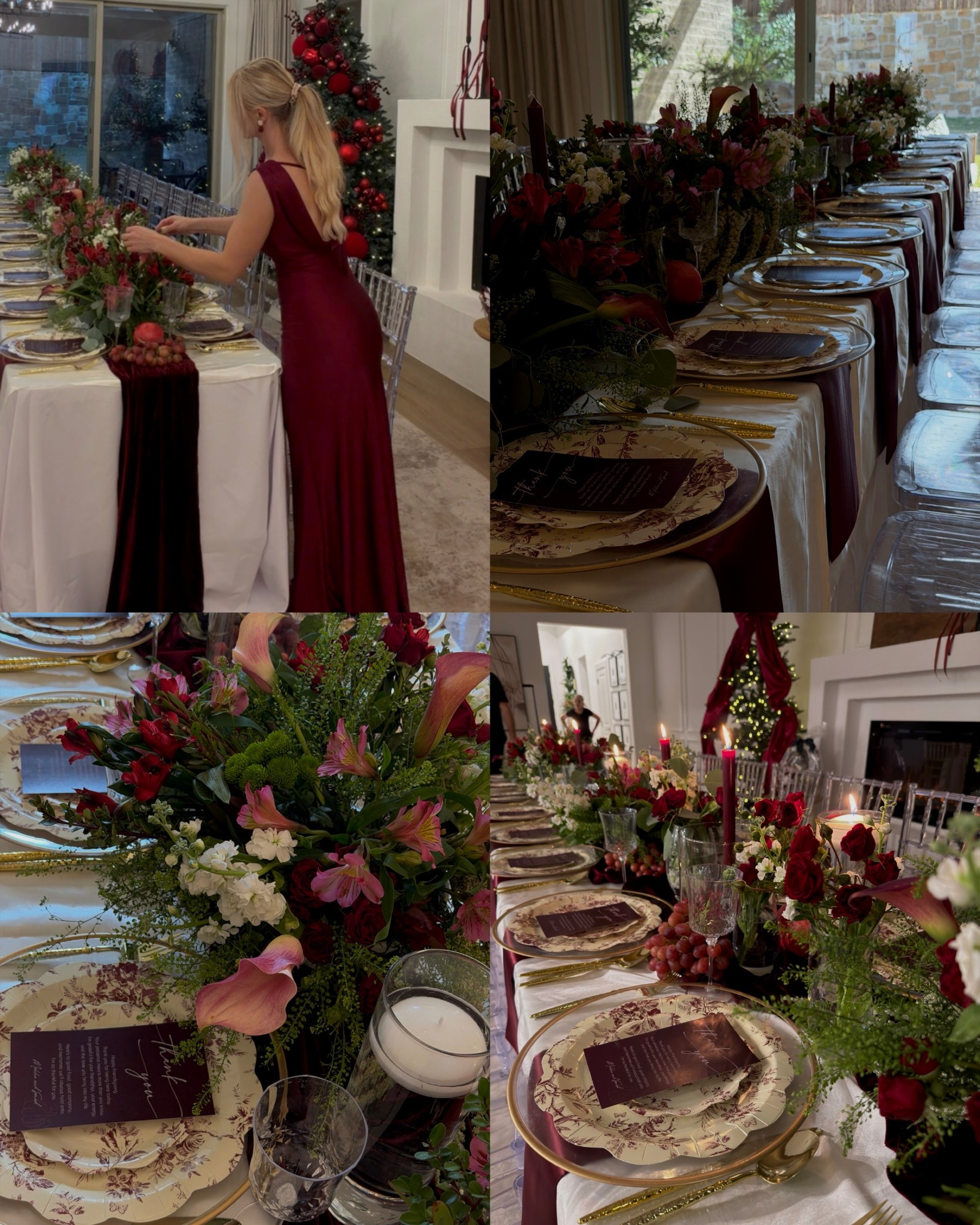 2.	Food, friends, and a house full of love 🤍🥂
#Friendsgiving2025 #HostLife #TablescapeInspo #GatherTogether #DFWLife #PhotoDump

#LTKHome #LTKHoliday