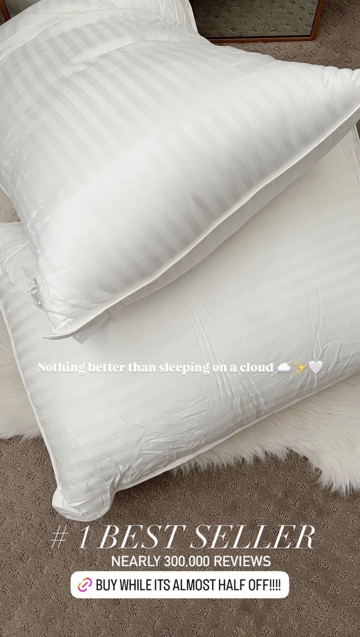 🤍 I am OBSESSED with these pillows— feels like laying on a cloud ☁️ 🤍✨

#LTKTravel #LTKmorningroutine #LTKmomlife