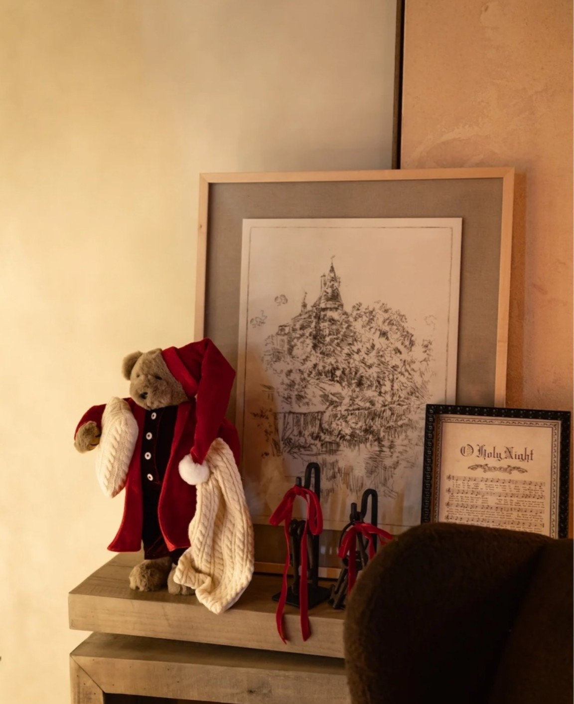 The cutest little holiday bear. Christmas decor.

#LTKSeasonal #LTKHome