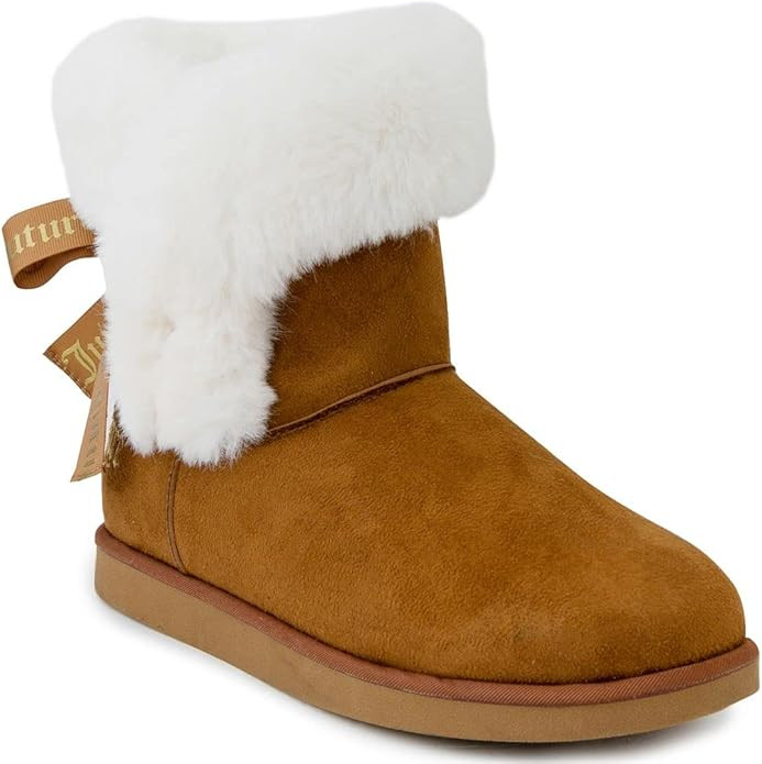 Juicy Couture Women's Slip On Winter Boots Warm Winter Booties | Amazon (US)