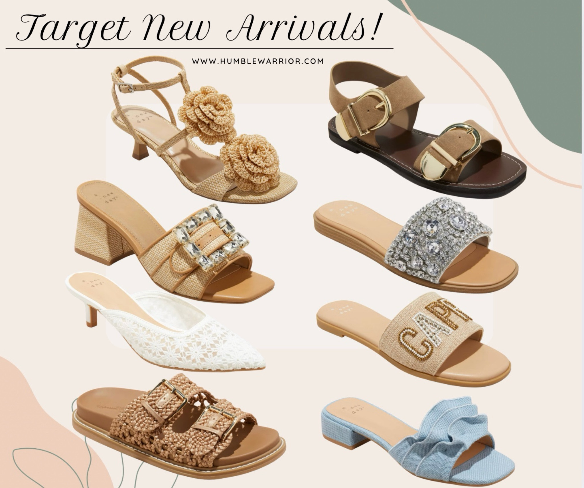 The most beautiful new shoe arrivals at Target! 

#LTKShoeCrush #LTKFindsUnder50