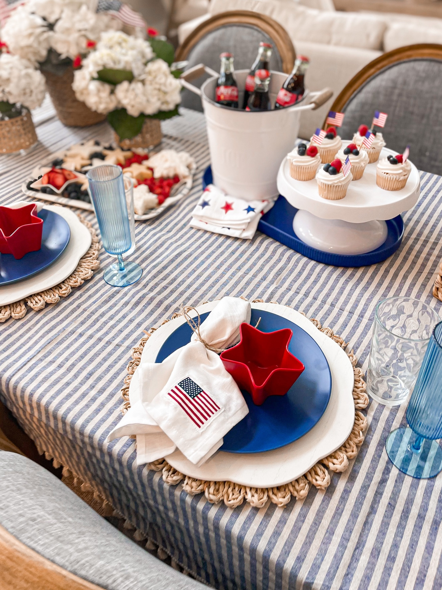 Memorial Day tablescape inspo ❤️💙🇺🇸

#LTKsalealert #LTKSeasonal #LTKhome