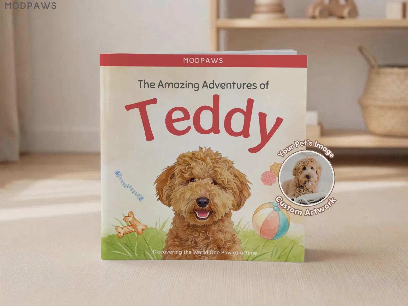 Personalised Dog Book from Pet Photo + Name Custom Pet Picture Photo Book Personalized Kids Story... | Etsy (Global)