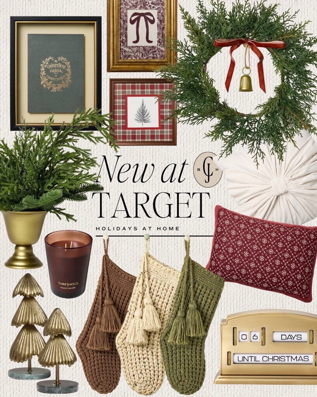 New at Target to make your home cozy for the holidays! 

#LTKHoliday #LTKHome