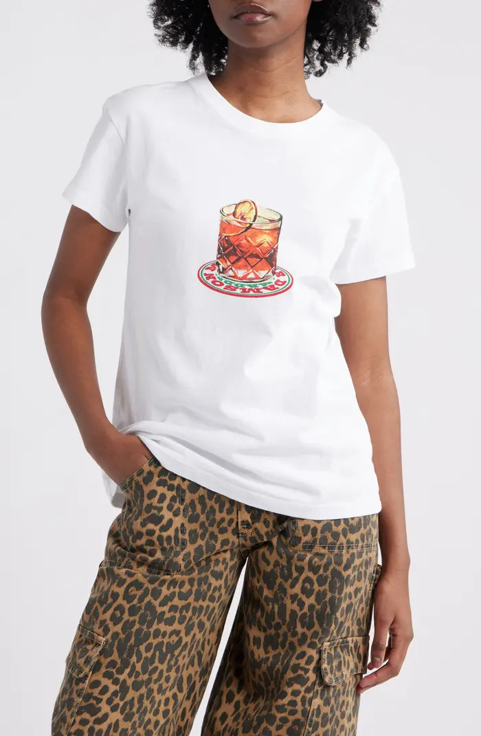 Damson Madder Negroni Shrunken Organic Cotton Graphic T-Shirt | Nordstrom | Nordstrom