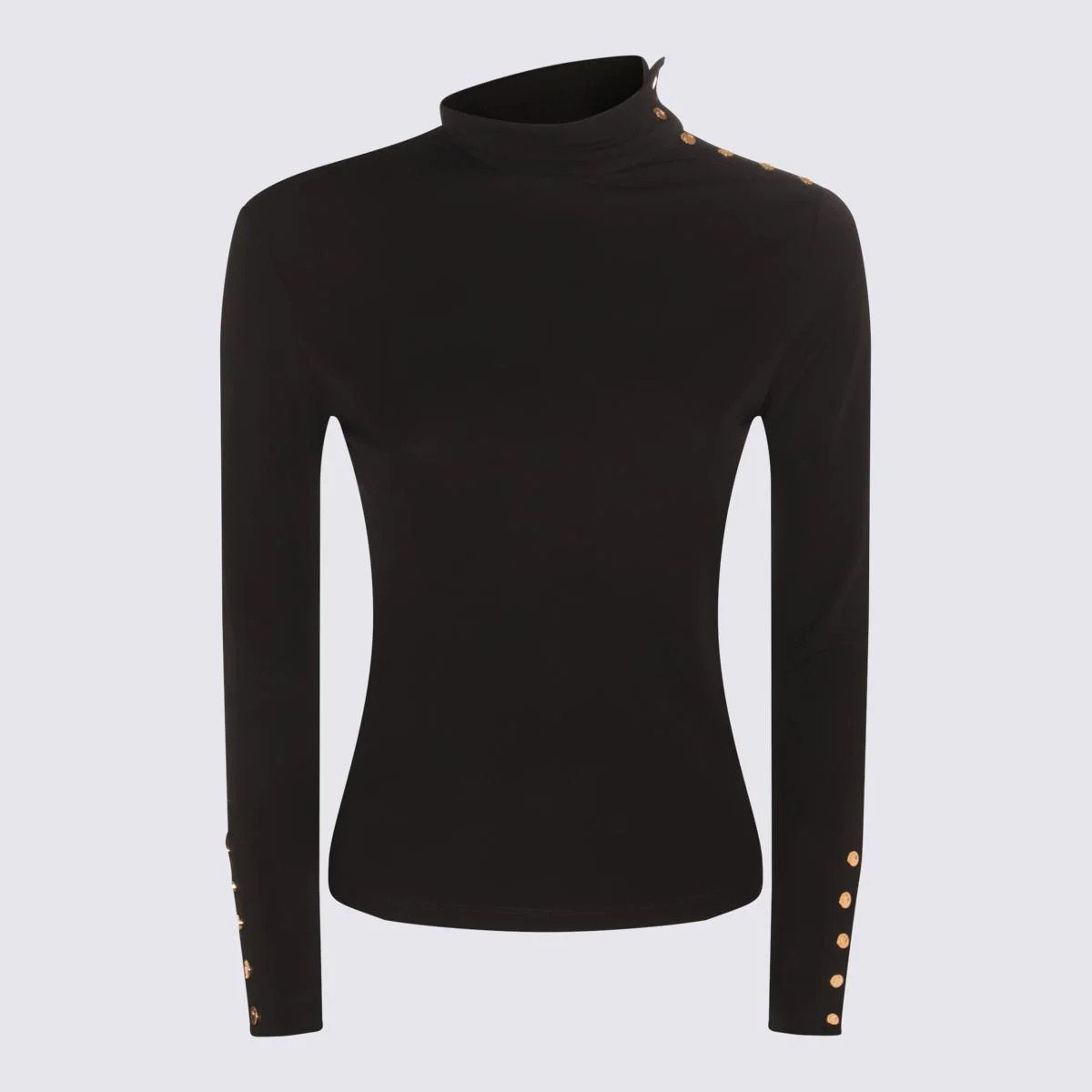 TORY BURCH BLACK VISCOSE SWEATER | Baltini