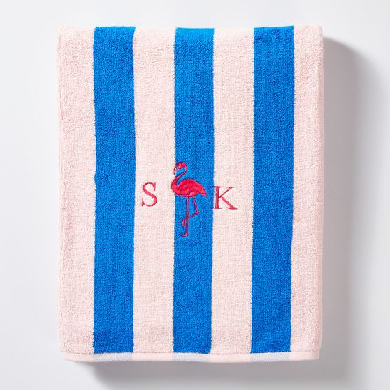 Cabana Stripe Beach Towel | Mark and Graham