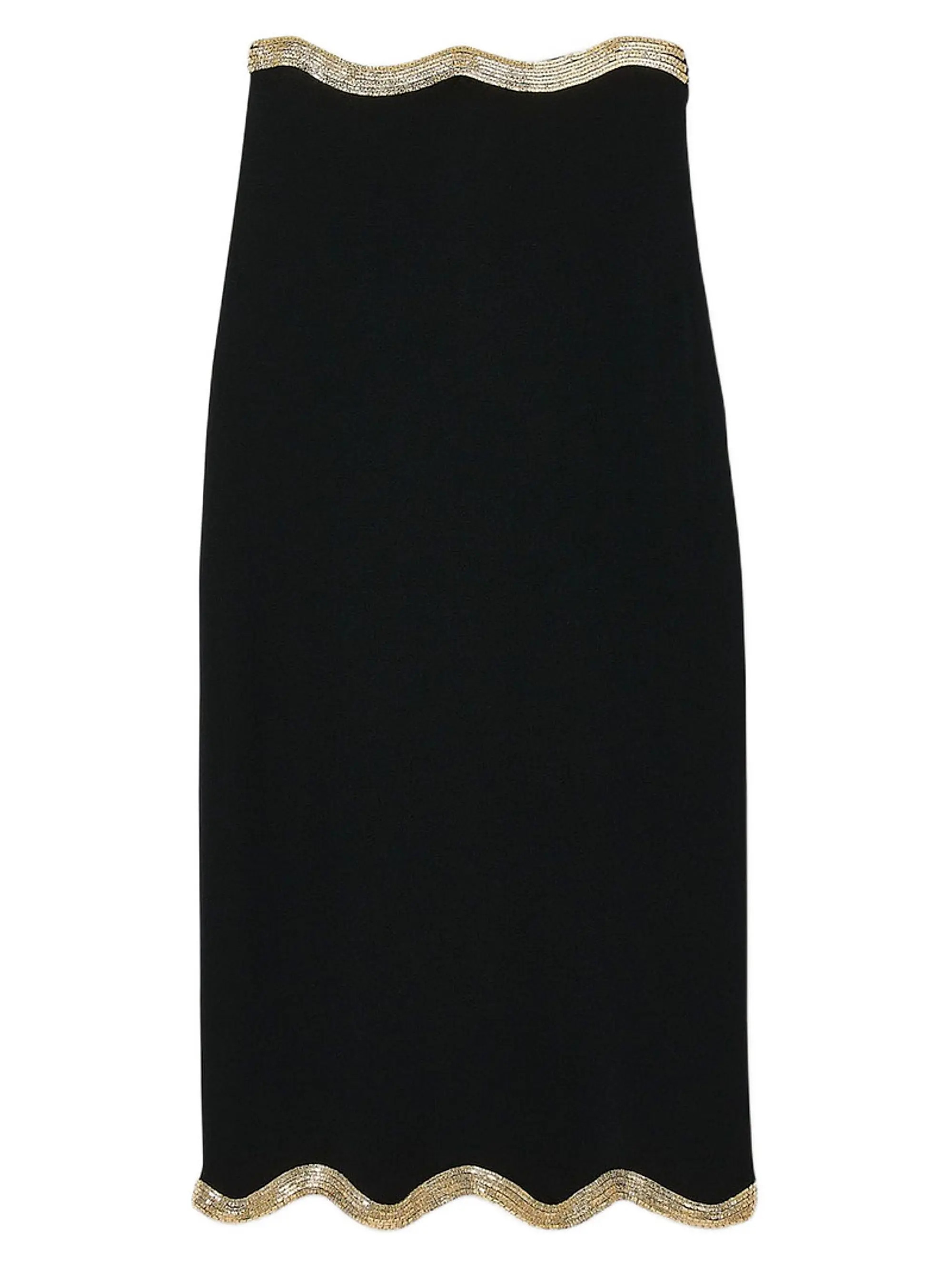 Maxi Knitted Skirt with Chain Detail | Saks Fifth Avenue