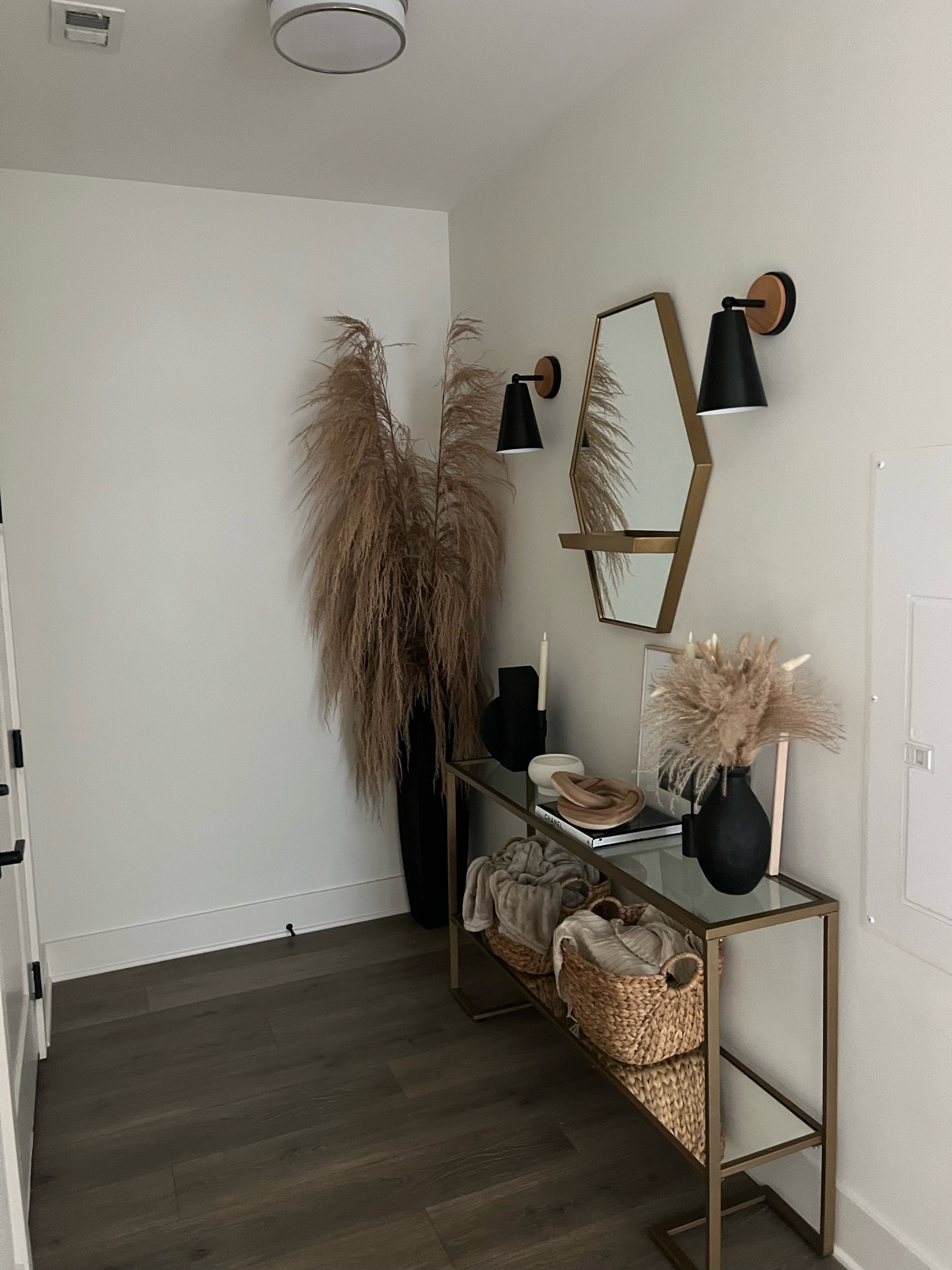 My entry way from another angle. 
Light scones are from amazon( not sure why it won’t let me link it) #LTKCyberSaleNL

#LTKstyletip #LTKhome