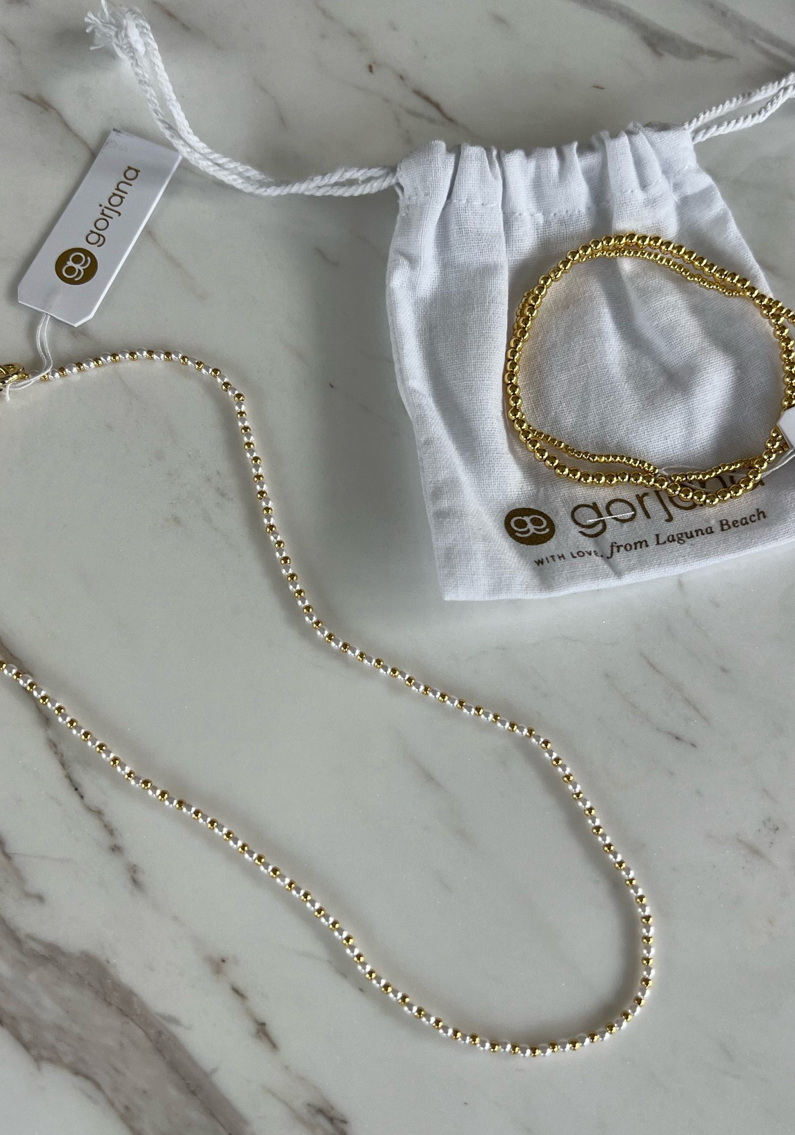 spring essentials @gorjana
poppy necklace + poppy gold bracelet set

#LTKunder100 #LTKGiftGuide