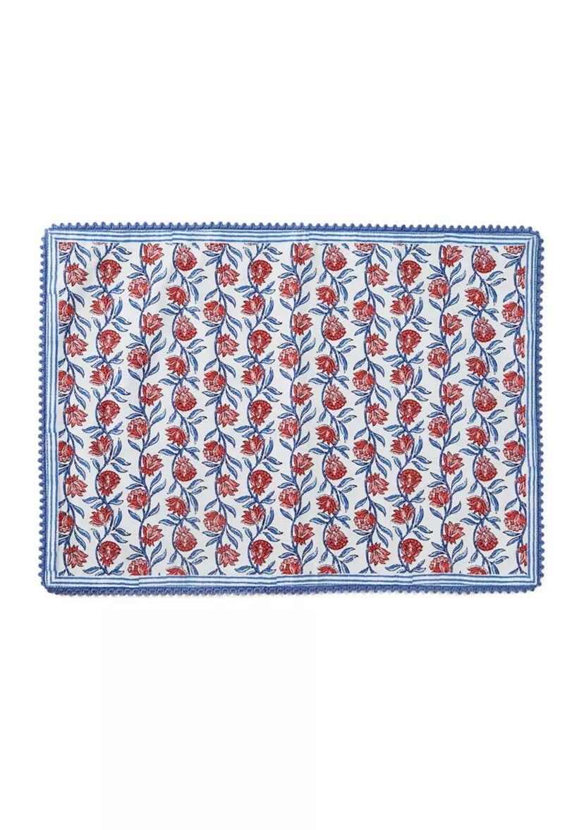 Nantucket Floral Placemat | Belk