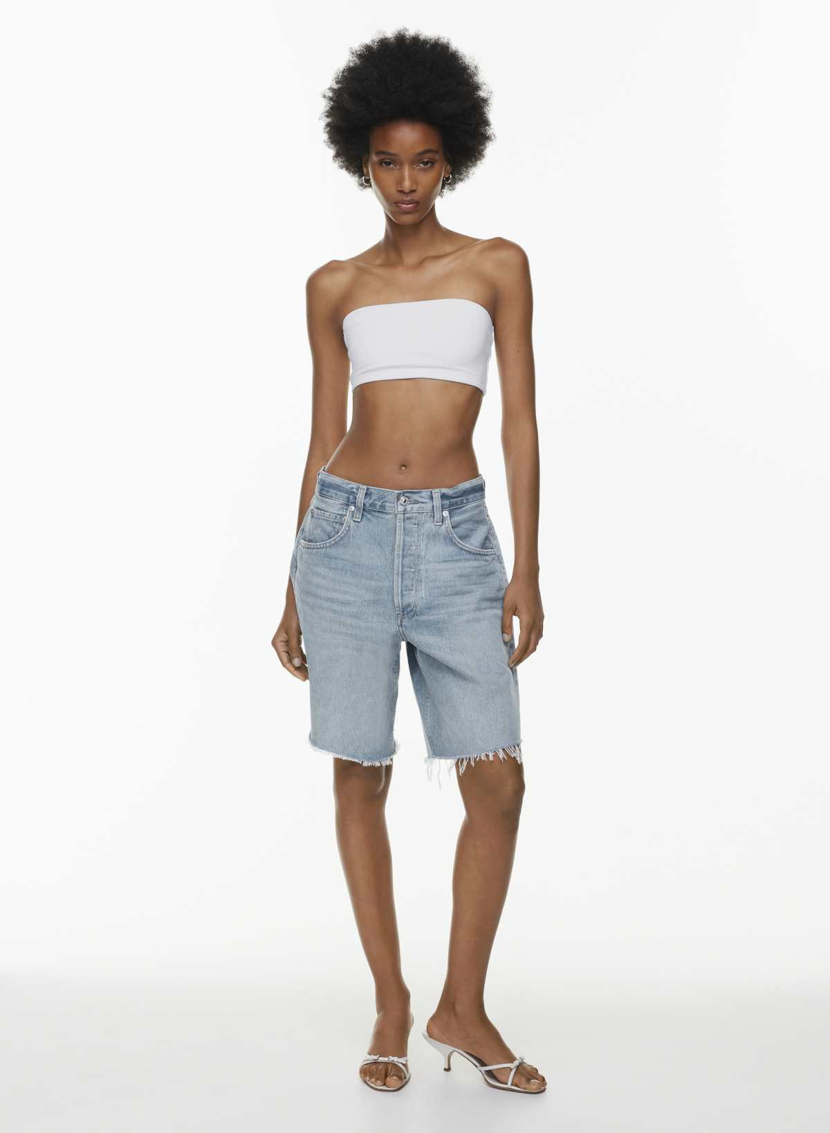 Citizens of Humanity Women's Ayla Jean Shorts in Gemini | 32 | Aritzia