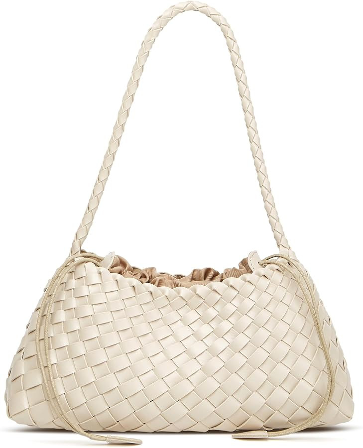 2 Pcs Slouchy Woven Hobo Bags Women Trendy Underarm Crossbody Shoulder Bag Summer Beach Travel Ba... | Amazon (US)