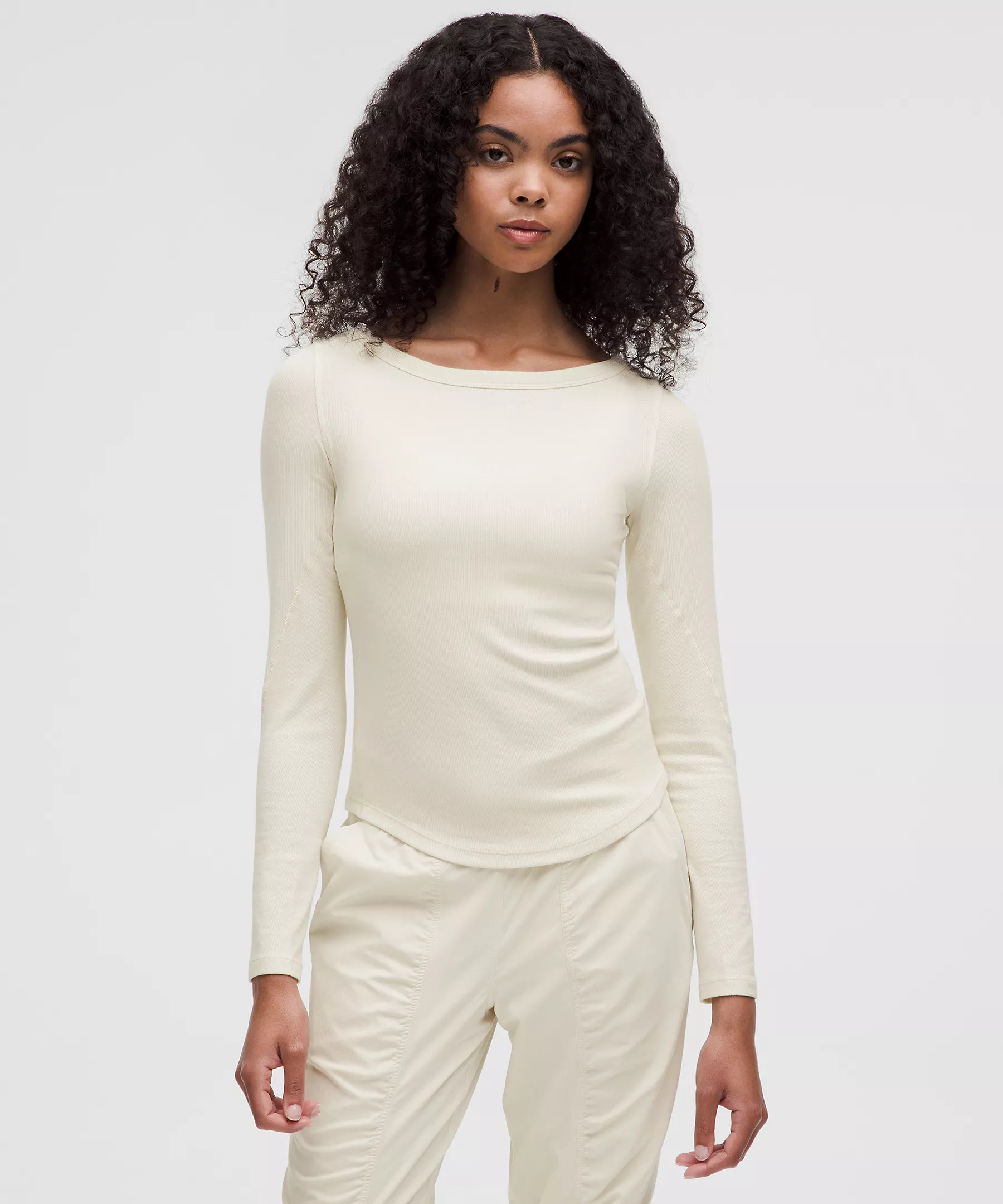 Hold Tight Boatneck Long-Sleeve Shirt | Women's Long Sleeve Shirts | lululemon | Lululemon (US)