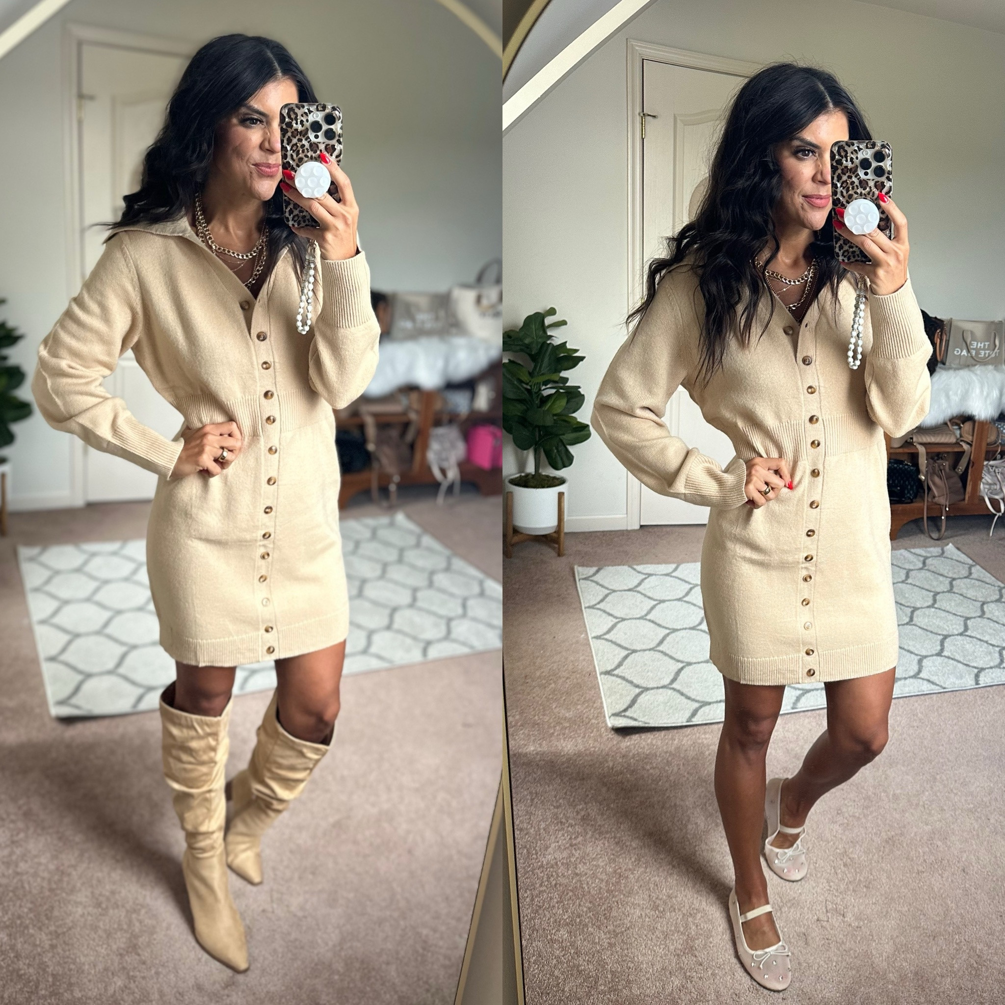 Great sweater dress for sale! I’m in a medium! 

20% off with code 20X2V8CG
+ clip the coupon 

#LTKFindsUnder100 #LTKFallSale #LTKSaleAlert