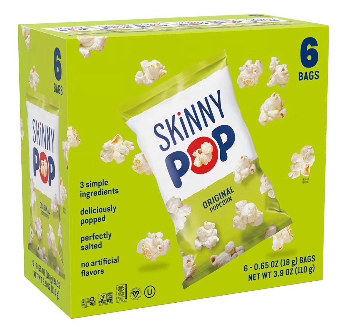 Great snack deal alert!! 6 packs of the larger size Skinny Pop Snack Bags are only $3.47 today - normally $6.69! This fan favorite popcorn is so tasty and it only contains natural ingredients. Excellent deal - great for anytime snacking and taking on the go! 🍿

#LTKKids #LTKHome #LTKSaleAlert