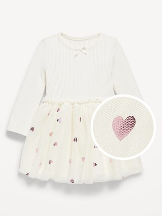 Plush Ribbed Tutu Dress for Baby | Old Navy (US)