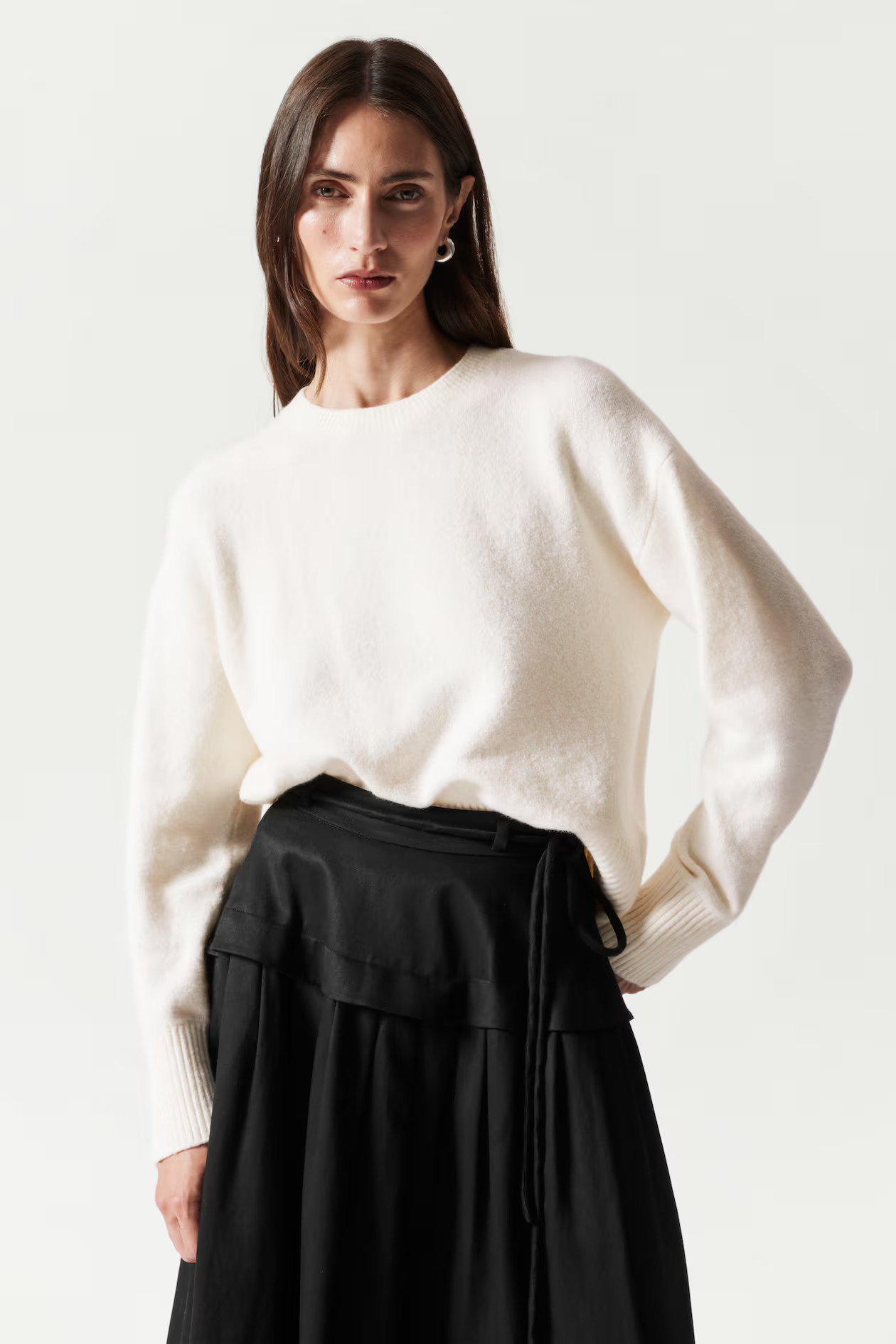 Locker geschnittener Strickpullover | H&M (DE, AT, CH, NL, FI)