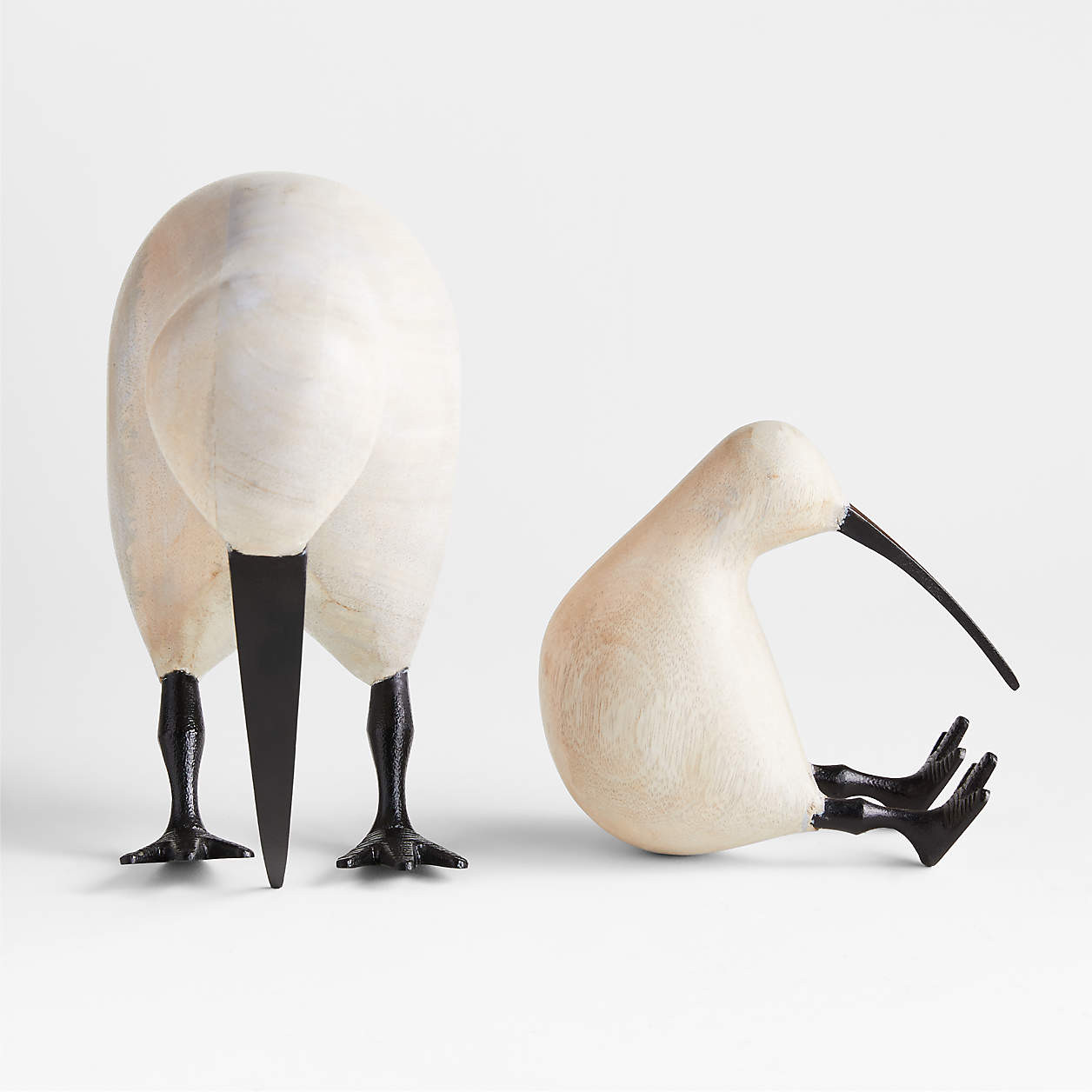 White Wood Kiwi Bird + Reviews | Crate & Barrel | Crate & Barrel