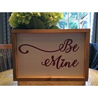 Valentine's Sign | Be Mine By October Road Designs | Etsy (US)