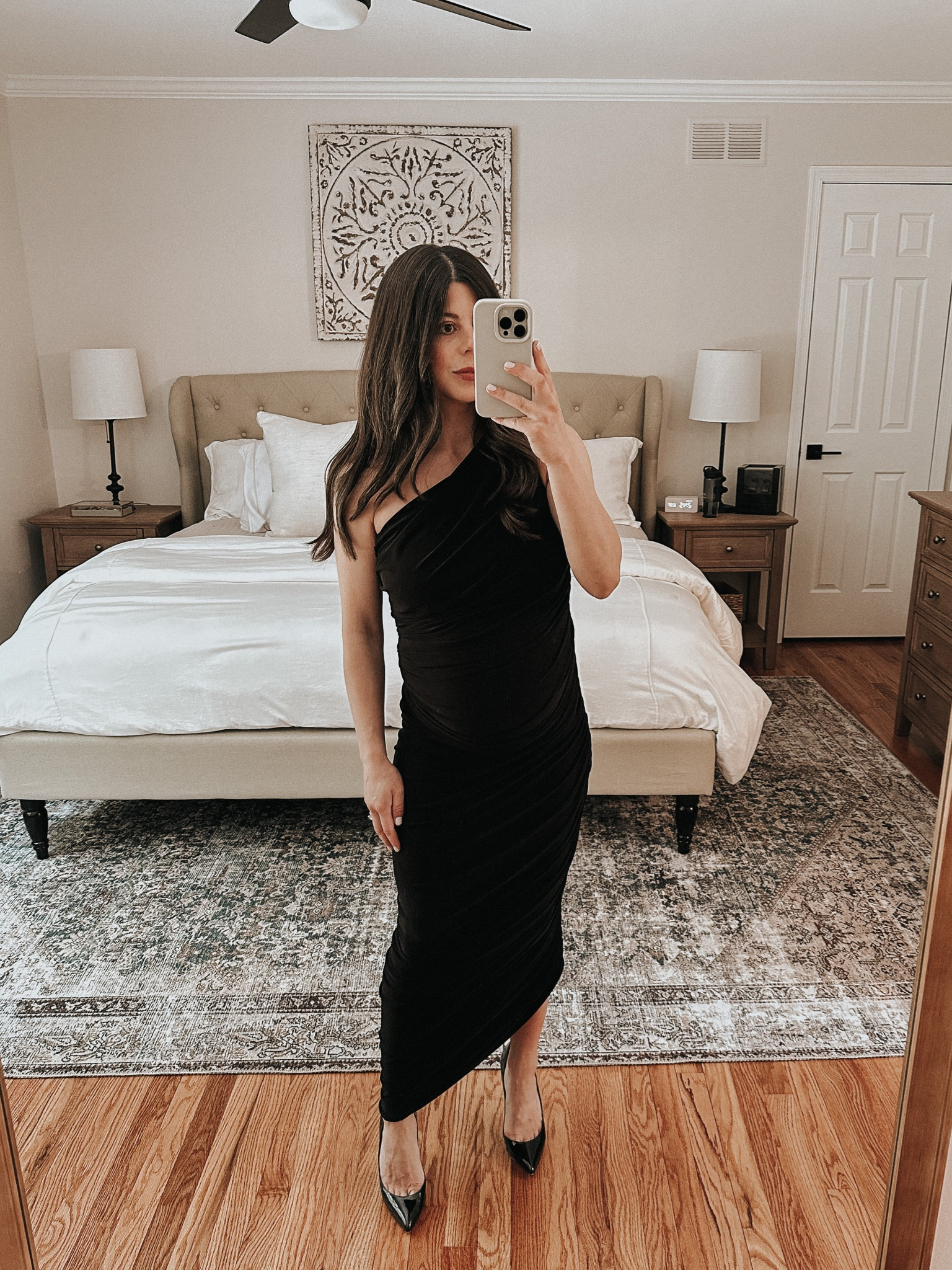 bump friendly black tie dress Fall Wedding Guest Dresses Collection lined maternity maxi that flatters every stage of pregnancy with comfort and elegance. Maternity Black Dresses | PinkBlush
