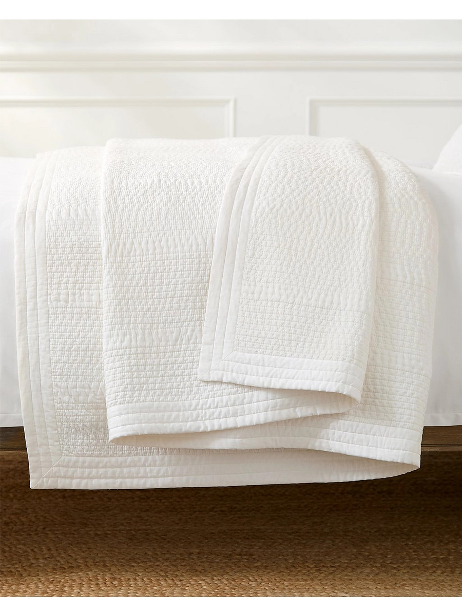 Cortina Cotton Silk Quilt | Serena and Lily