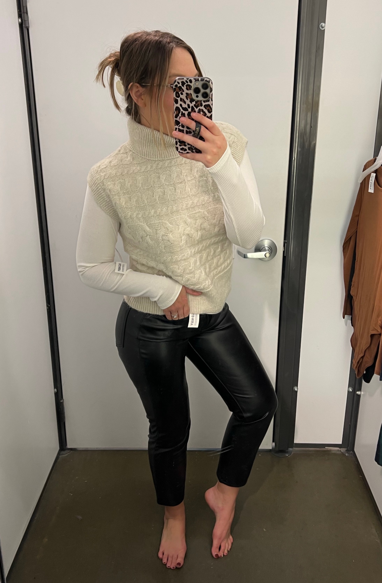 Holiday Outfit idea, Womens, fall fashion, capsule wardrobe, turtleneck, leather, neutral, basics, fall, winter, transitional, sweater weather, thanksgiving outfit, Christmas outfit, holiday party outfit

#LTKHoliday #LTKSeasonal