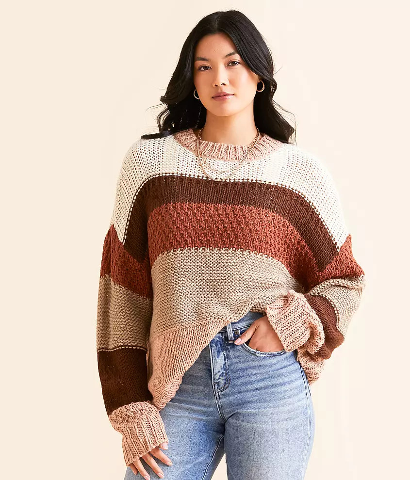 Striped Knit Sweater | Buckle