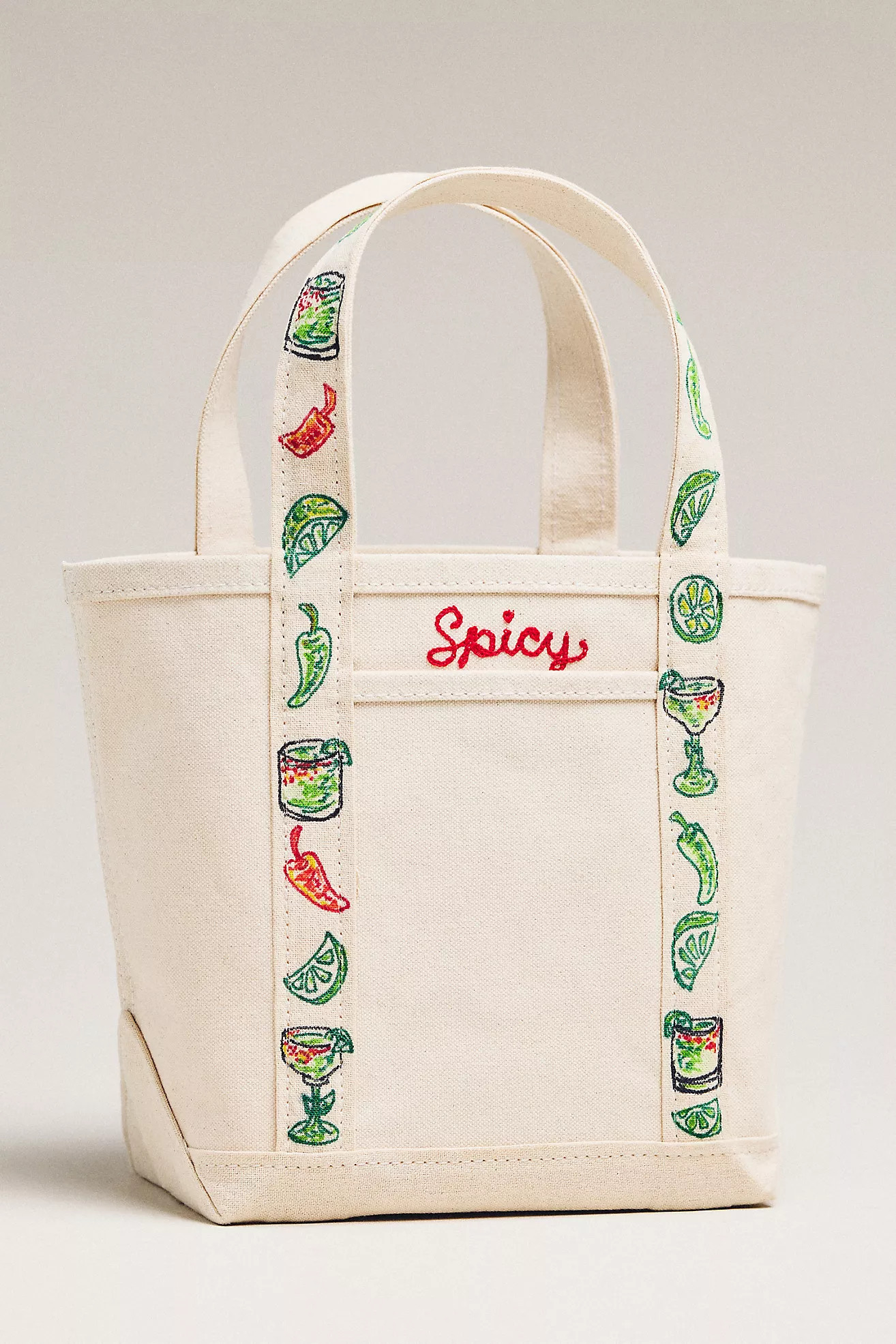 Maker / Scholar Hand-Painted Canvas Tote | Anthropologie (US)