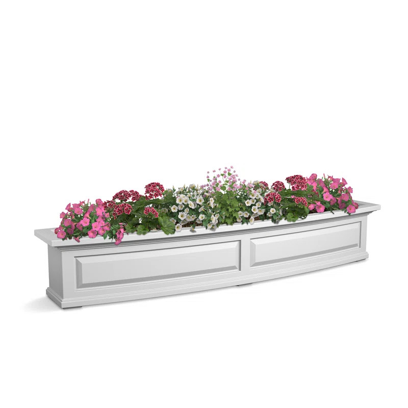 Nantucket Resin Window Box with Water Reservoir | Wayfair North America