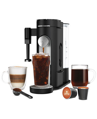Ninja® PB051 Pods & Grounds Specialty Single-Serve Coffee Maker  - Macy's | Macy's