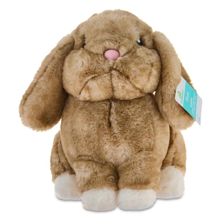 Medium Bunny Plush, Brown, 10.5", Easter by Way To Celebrate | Walmart (US)