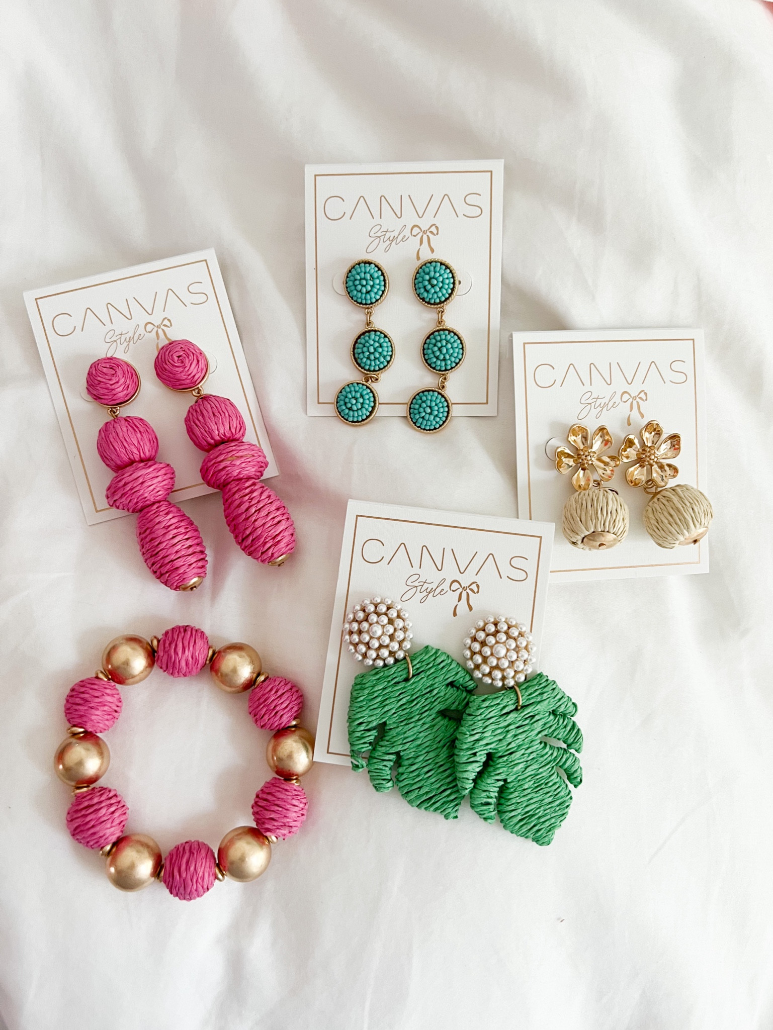 CHAPPLE20 for 20% off!
Beach raffia earrings jewelry flower palm turquoise aqua green pink bracelet 

#LTKGiftGuide #LTKtravel #LTKunder50