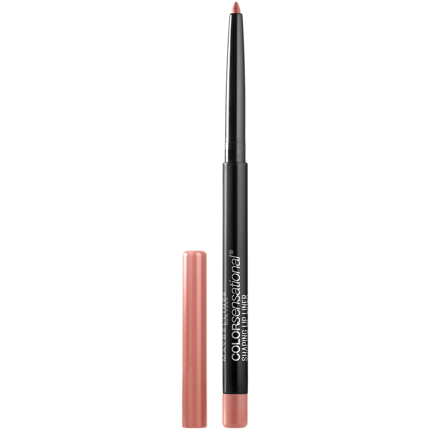 Maybelline Color Sensational Shaping Lip Liner with Self-Sharpening Tip, Totally Toffee, Nude, 1 ... | Amazon (US)